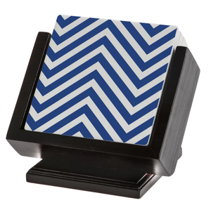 Blue Wood and Bone Inlay <b>Table</b> <b>Coasters</b> - Product Image 1