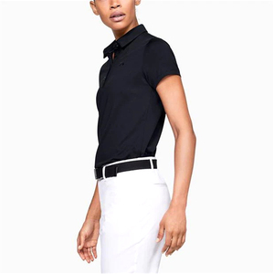 Personalizable de las mujeres de manga corta de color sólido de poliéster/algodón para Polos de punto de estilo casual con colores personalizados Logo Desi - Product Image 4