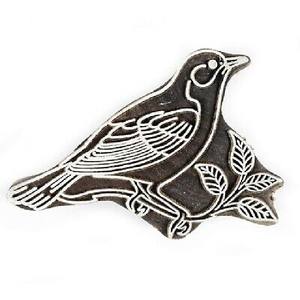 Sello textil de bloque indio, sello de bloque de madera, sello de impresión tallado a mano - Product Image 6