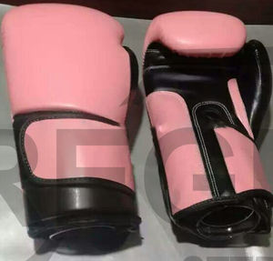 Gants de boxe professionnels personnalisés bon marché, Logo personnalisé d'usine de chine Offre Spéciale produit dans un noir, rouge et bleu chinois - Product Image 6