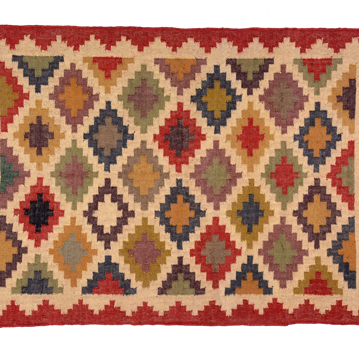 Плетеный вручную джутовый шерстяной ковер Kilim для гостиной, прикроватный ковер, кухонный ковер 4x6 футов