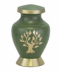 Butterfly Engraved Design Brass <b>Keepsakes</b> Cremation Urns Burial Funeral Urns with Base Funeral <b>Keepsake</b> Human <b>Ashes</b> Urns - Product Image 6