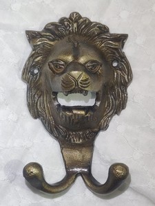 Aldabas de puerta de hierro con temática de búho moderno hecho a medida Diseño de goma con acabado antiguo - Product Image 6