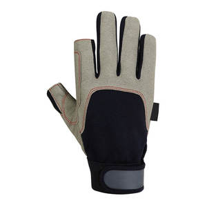 Gants de navigation antidérapants de haute qualité, personnalisés, à 2 doigts coupés, pour le cyclisme, la navigation, toutes saisons, pour hommes, livraison directe d'usine - Product Image 3