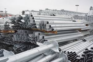 Diseño personalizado de acero de ángulo de Bar de Telecomunicaciones antena 4 piernas Torre VCOATING - Product Image 5