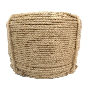 High Quality Custom Export Oriented 100% Natural Jute Manila Rope from Bangladesh