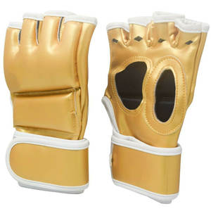 Haute qualité Usine OEM Doigt Court Arts Martiaux Sparring Sanda Boxe MMA Gants Gants De Boxe Pour Adultes - Product Image 1