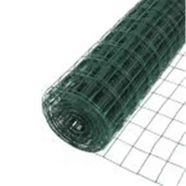 16 ölçer yeşil vinil kaplı kaynaklı tel örgü boyutu 2 inç 3 inç