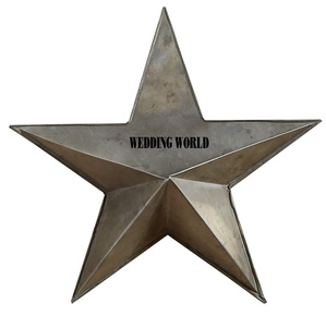 Galvanized <b>Rustic</b> Star High Quality Handmade Designer Star Classic Stylish Designer New Wall Mounted Metal Star - Product Image 1