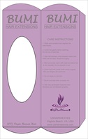 Boîtes pour extensions de cheveux, papier artistique, gaufrage, vernis UV, personnalisable, jetable, cadeau, artisanat IN;41826 Conifer RECFHHPE5700A
