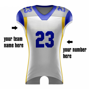 Camiseta de fútbol americano para hombre, ropa de entrenamiento con Collage personalizado, cómoda, para Clubs - Product Image 3