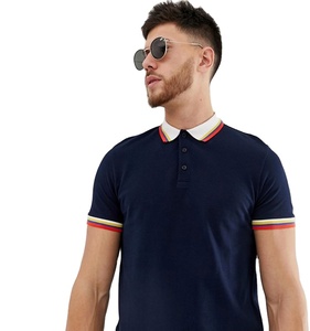 Dernier polo de golf OEM de haute qualité pour hommes Chemise professionnelle Asie Fabricant 100% Polo brodé en coton - Product Image 1