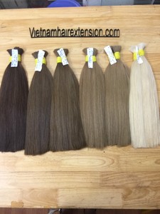 Extensions de cheveux humains vierges Remy de haute qualité, lisses, double épaisseur, avec boucles françaises - Product Image 3