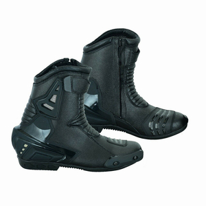 รองเท้าบูทมอเตอร์ไซค์หนังแท้แบบสปอร์ต ระบายอากาศได้ดี ไซส์ใหญ่ กันน้ำ ผลิตตามสั่ง ดีไซน์ใหม่ จาก Standard International - Product Image 3