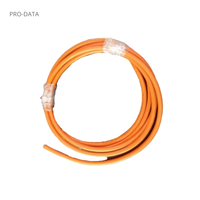 Câble automobile blindé haute tension PRODATA 250V/440V en cuivre toronné nu 8 AWG à 2 conducteurs, isolé en caoutchouc silicone, pour applications haute température et véhicules électriques