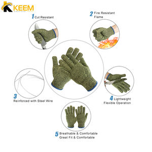 Wholesale Best Price Cut Resistant Safety <b>Gloves</b> / Anti Cut Work Level 5 Cut Resistant <b>Gloves</b> - Product Image 4