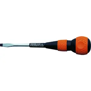 Easy grip electrician slotted screwdriver