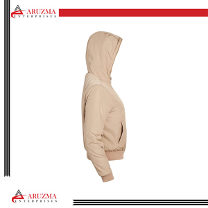 Veste coupe-vent respirante et imperméable OEM pour femmes, vestes coupe-vent tendance pour femmes - Product Image 5