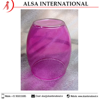 Decoración Moderna para el Hogar de Vidrio Duradero al por Mayor, Hecha a Mano, Estilo INS, Forma Personalizada, Marca Internacional ALSA de la India, Suministros al por Mayor