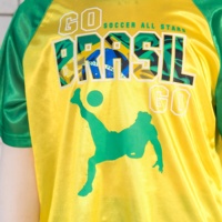 Conjunto Deportivo de 2 Piezas para Niños, Personalizado, para Fútbol, Amarillo y Verde, Manga Corta, Estampado, Ropa Deportiva con Logotipo