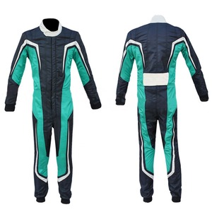 Traje de Carreras de Karting Unisex Negro y Gris de Talla Grande, Cortavientos, Transpirable, Anti-UV y de Secado Rápido para Hombre y Mujer - Product Image 6