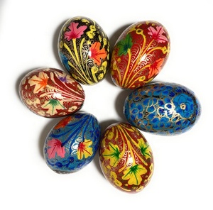 เสร็จไม้ไข่อีสเตอร์สำหรับตะกร้าของขวัญอีสเตอร์ - Product Image 6