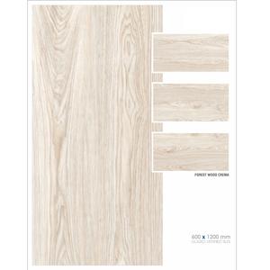 Carrelage moderne en céramique émaillée aspect bois 600x1200mm finition brillante style classique pour salle de bain utilisation extérieure 5mm d'épaisseur - Product Image 6