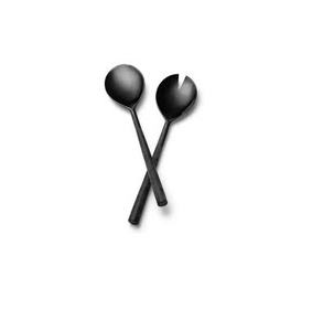 Cuillère en corne artisanat à la main matériel naturel ensemble de serveur de salade en corne de buffle pour la restauration de fête à vendre - Product Image 6