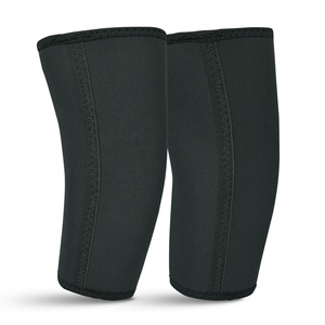 Fabricante profesional Bajo MOQ Mangas de rodilla Buena calidad Levantamiento de pesas Body Building Mangas de rodilla - Product Image 1