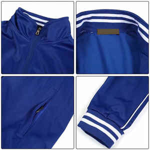 Two Piece Jogging Suits Men <b>Sweat</b> Suit Vendors Custom Sweatsuits With Logo Men Wholesale Tracksuit Sets - Product Image 3