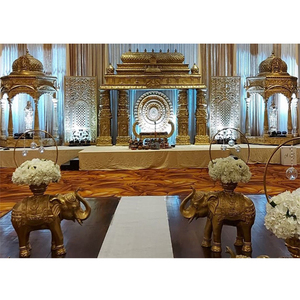 Mandap y Escenario de Diseño Manavarai para Bodas Hindúes, Mandapam Manavarai para Ceremonias de Boda Teluguas, Mandap Manavarai para Bodas en el Reino Unido - Product Image 1