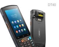 Komputer Mobile Tangguh DT40S Enterprise, Terminal Genggam Android OS, Pemindai Barcode 1D/2D, Layar 4-inci, Kamera Depan 2MP, Stok Tersedia