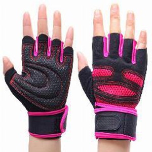 Ladies <b>Weight</b> Lifting Gym <b>Training</b> <b>Gloves</b> Women Workout Fitness Yoga Grips - Product Image 1