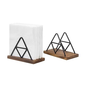 <b>Kitchen</b> Ware Wooden Napkin <b>Holder</b> Table Decoration Handmade Luxury <b>Tissue</b> <b>Holder</b> Customized Shape Wholesale Napkin <b>Holder</b> - Product Image 4