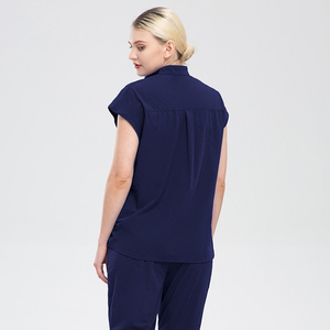 Uniformes de enfermería femeninos transpirables al por mayor belleza Doctor enfermera trajes bata de laboratorio para el personal del Hospital ropa de belleza para uso hospitalario - Product Image 3