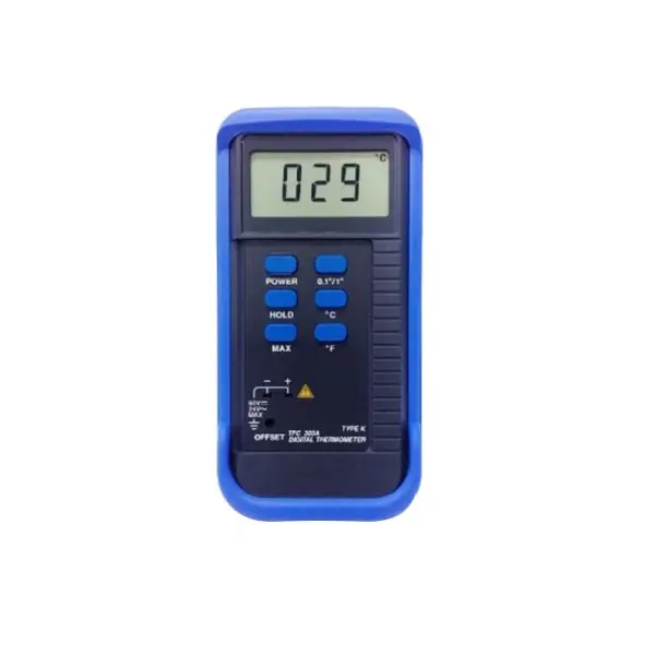 Termômetro digital tipo k, TFC-305A