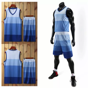 Conjunto de uniforme de camiseta de baloncesto Reversible personalizado profesional transpirable para hombres-mujeres - Product Image 5