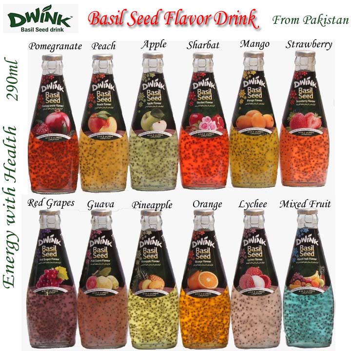 Напиток из семян базилика-разные вкусы Dwink