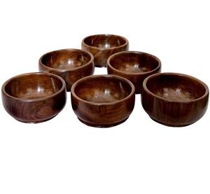 Cuenco de madera de Acacia para ensalada, cuenco de bambú Natural antiguo, más vendido, nuevo diseño, al por mayor - Product Image 2