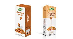 เวียดนามผู้ผลิตบรรจุใน200มิลลิลิตรกล่องกระดาษนมอัลมอนด์เครื่องดื่ม - Product Image 3