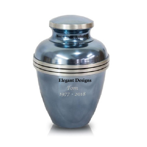 Affordable <b>Funeral</b> <b>Supplies</b> Metal Urn High Quality Handmade Designer Cremation Urn Hot Selling Luxury Cremation Urn From India - Product Image 6