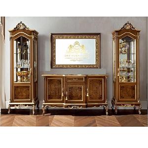 DST EXPORTS Designer Hand Carved Teak Wood <b>TV</b> <b>Stand</b> Displays Modern <b>Walnut</b> Finish Durable Customizable Size Color SEA Shipping - Product Image 1