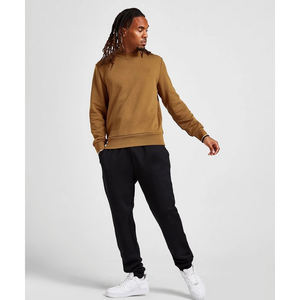 Custom Logo <b>Men's</b> Heavyweight Cotton Crew Neck Oversized Cropped Sweatshirt Streetwear <b>Pullover</b> - Product Image 2