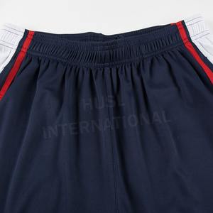 Short de basket-ball pour hommes de haute qualité Poches zippées Broderie Maille Respirant Design-Hip Hop Style All-Team Top Shorts - Product Image 3