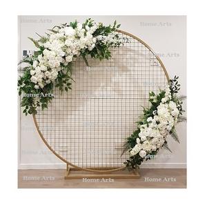 Fondo de Hierro de Doble Aro, Último Diseño, Tamaño Personalizado, para Decoración de Ceremonias de Boda - Product Image 3