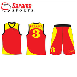 Vente en gros de nouveaux maillots de basket-ball vierges pour l'impression Concevez votre propre uniforme de basket-ball avec logo et design personnalisés - Product Image 1