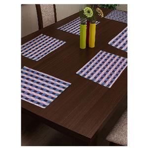 Napperon de table en coton monobloc résistant à la chaleur 100% Bio GOTS Eco protection Tapis de table antibactérien respirant d'Inde - Product Image 4