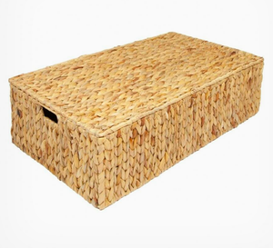 Bañadores de almacenamiento de jacinto de agua, juego ecológico, 2 unidades, Natural, tejido a mano, cesta de almacenamiento de agua de Vietnam - Product Image 6