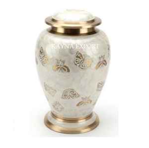 Urna Funeraria de Metal Estilo Europeo con Diseño de Paloma, Capacidad de 200 Pulgadas Cúbicas, Diseño Personalizable, Urna de Latón Ecológica - Product Image 4