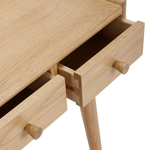 Enterprise Modern Solid Mahogany Durable <b>Mirrored</b> Dressing <b>Table</b> for Bedroom Use - Product Image 4